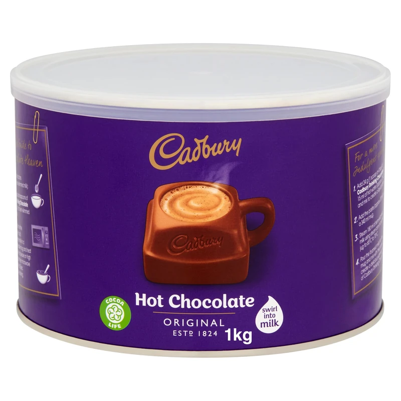 Cadbury Hot Chocolate, 1 kg (Packaging may vary)