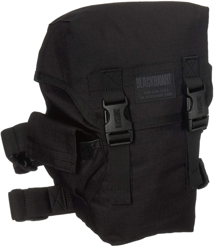 BLACKHAWK Ultralight Omega Gas Mask Pouch - Black
