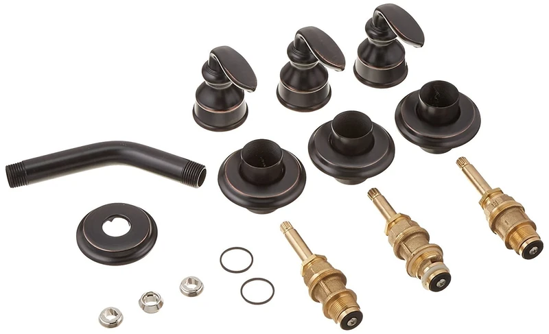 Pfister S10-430Y Avalon 3-Handle Shower Handle Rebuild Kit, Tuscan Bronze
