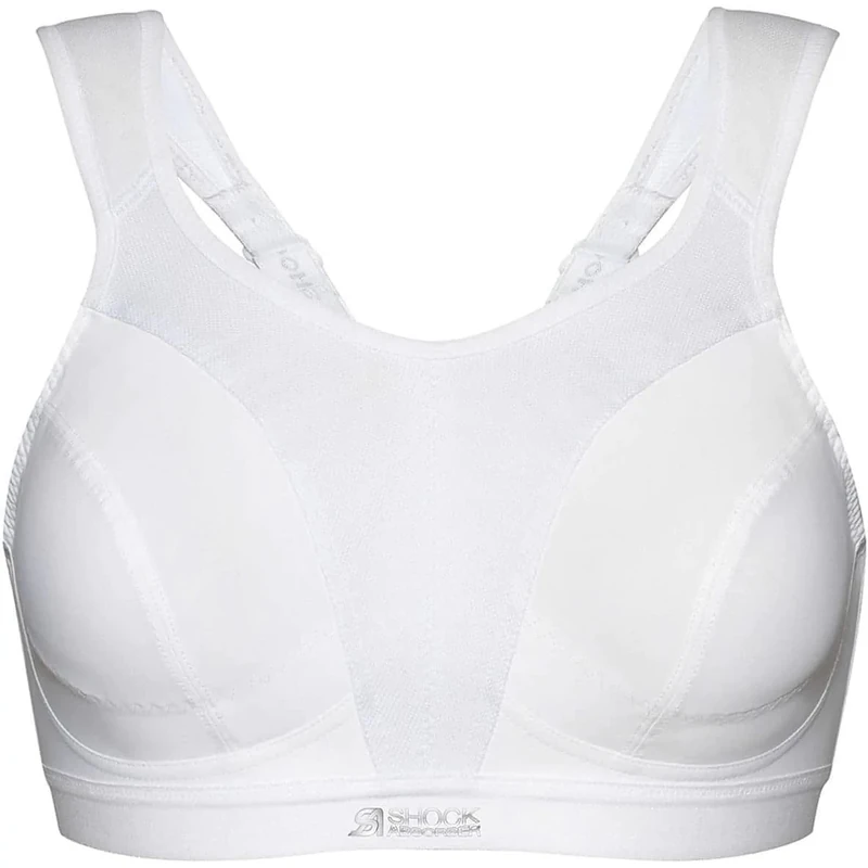 Champion Women's Shock Absorber SN109 Active D+ Classic Bra, WhiteWhite (0DS)32F UKWhite, White (0DS), 32F UK