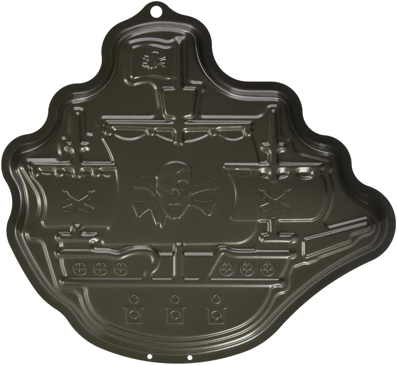 Staedter Kids Backform Treasure Hunter The Pirate Metal, Silver, 33 x 30 x 30 cm - Image 1