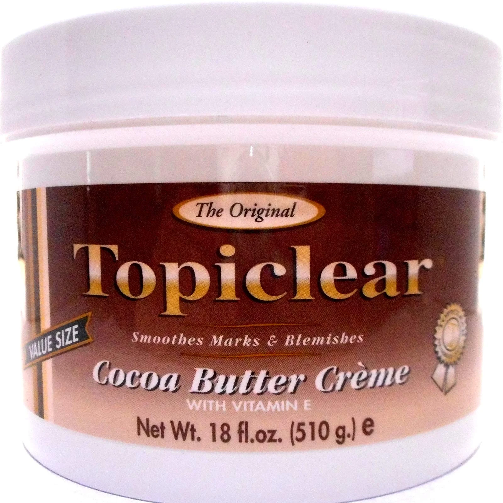 Topiclear Cocoa Butter Creme 18oz Jar by Topiclear