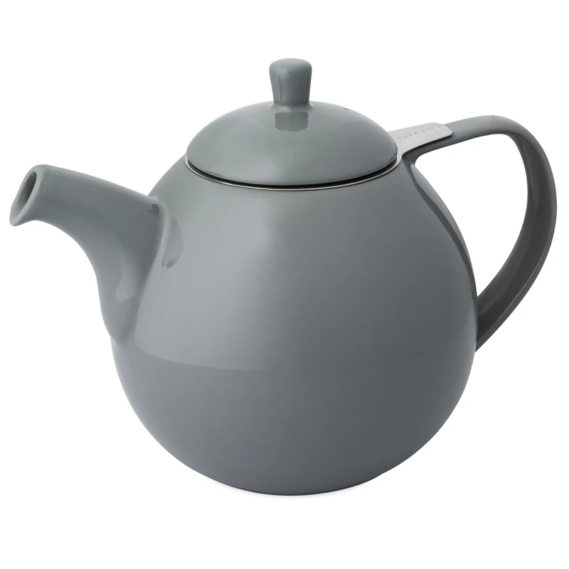 Forlife Grey Curve Teapot - 45oz