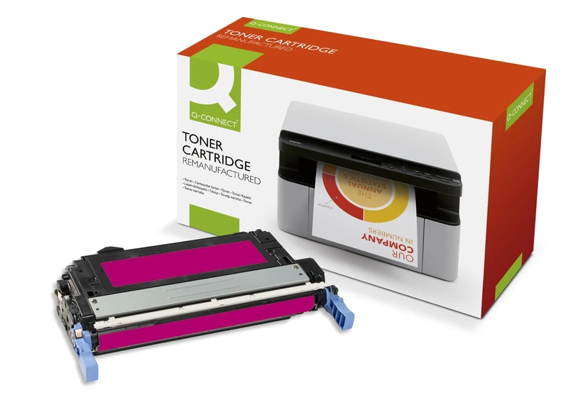 Q-Connect HP 643A Remanufactured Laserjet Toner Cartridge Magenta Q5953A