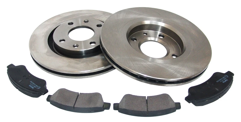 Mapco 47455 Brake Set, Disc Brakes - Black