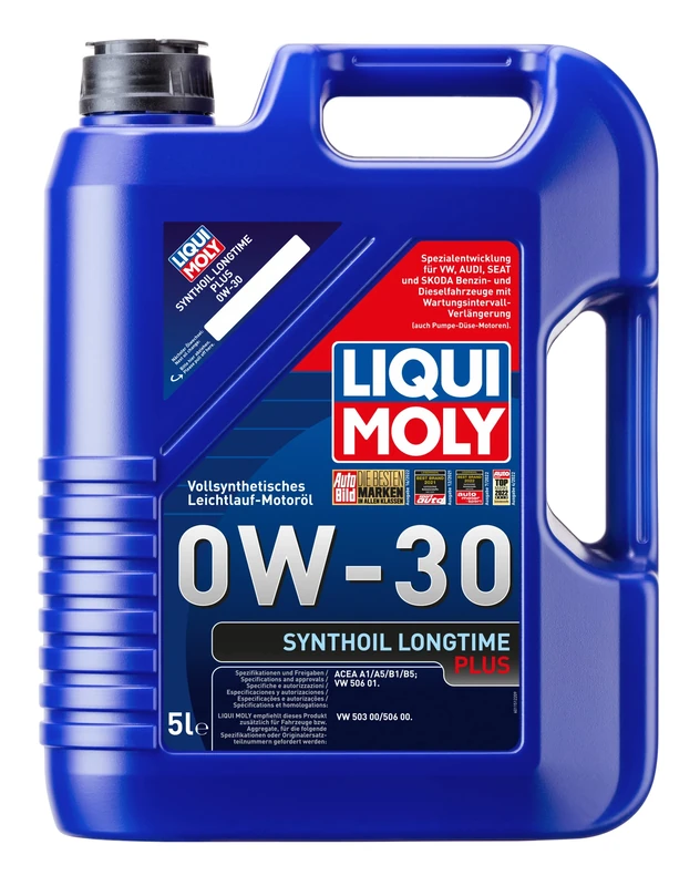 LIQUI MOLY Synthoil Longtime Plus 0W-30 | 5 L | fully synthetic engine oil | SKU: 1151
