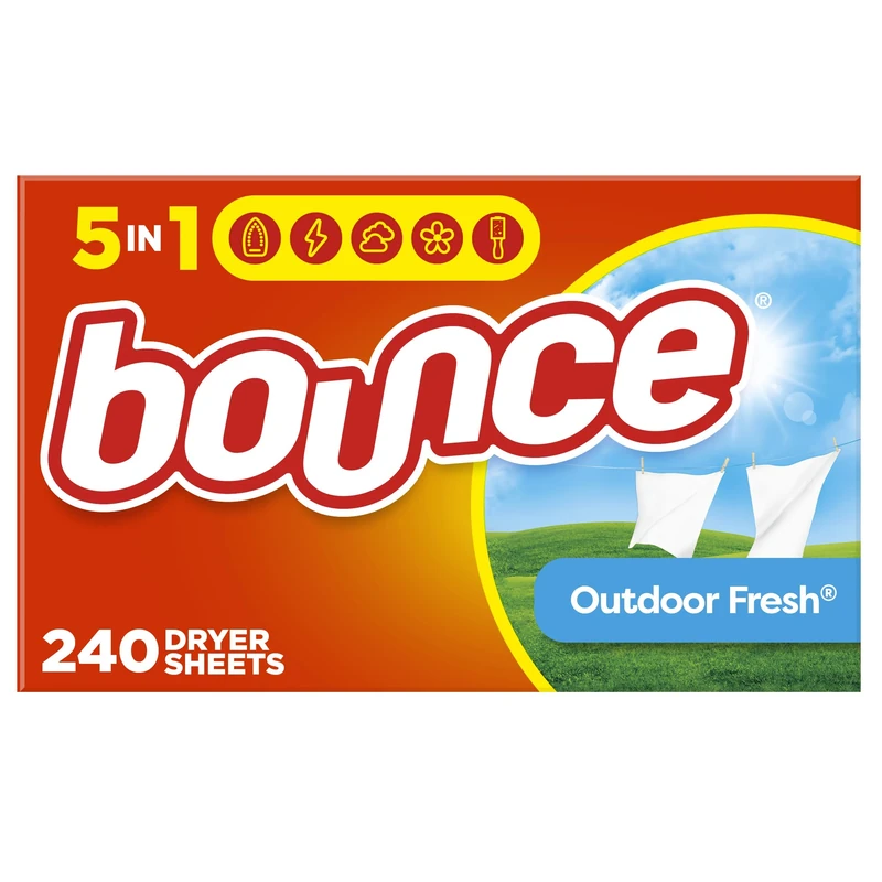 Bounce Outdoor Fresh Fabric Softener Sheets 240 Count by Bounce