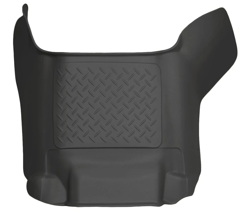 Husky Liners | Weatherbeater Series | Center Hump Floor Liner - Black | 83701 | Fits 2009-2018 Ram 1500 (New Body) Crew Cab,2010-2022 Ram 2500/3500 Crew/Mega Cab, 2019-22 Ram 1500 (Classic Body) 1pc