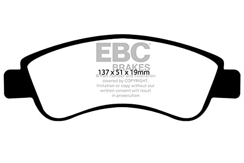 EBC Brakes DP41374R Yellow stuff Brake Pads