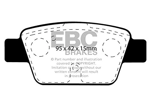 EBC Brakes DP41381R Yellow stuff Brake Pads