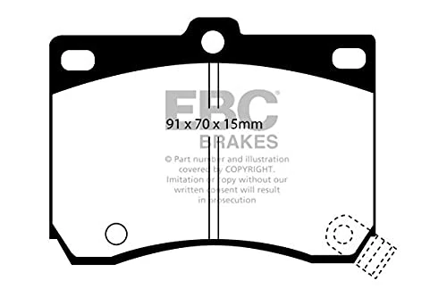 EBC Brakes DP4824R Yellow stuff Brake Pads
