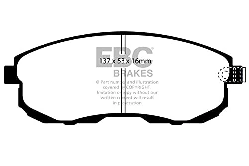 EBC Brakes DP41636R Yellow stuff Brake Pads