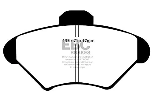 EBC Brakes DP41143R Yellow stuff Brake Pads