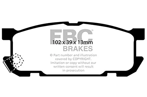 EBC Brakes DP41453R Yellow stuff Brake Pads