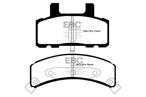 EBC Brakes DP41273R Yellow stuff Brake Pads - Image 1