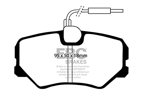 EBC Brakes DP4687R Yellow stuff Brake Pads - Image 1