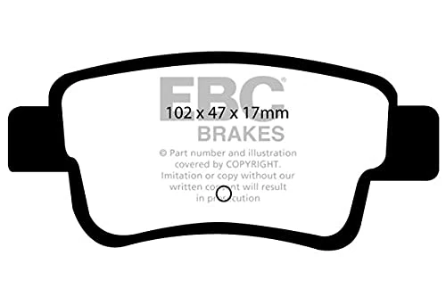 EBC Brakes DP41599R Yellow stuff Brake Pads