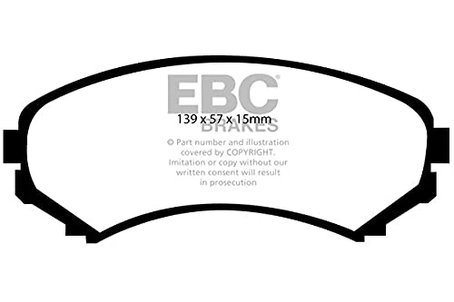 EBC Brakes DP41619R Yellow stuff Brake Pads