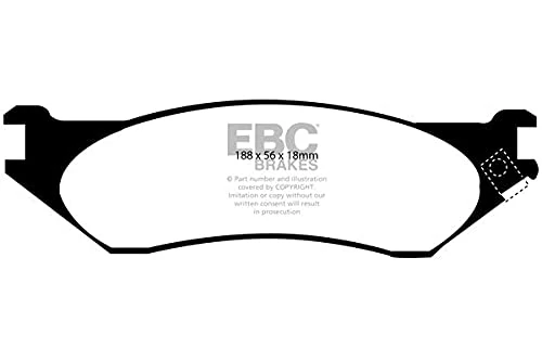 EBC Brakes DP41638R Yellow stuff Brake Pads - Image 1