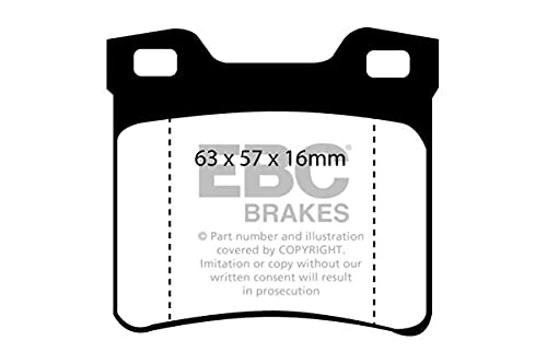 EBC Brakes DP41048R Yellow stuff Brake Pads