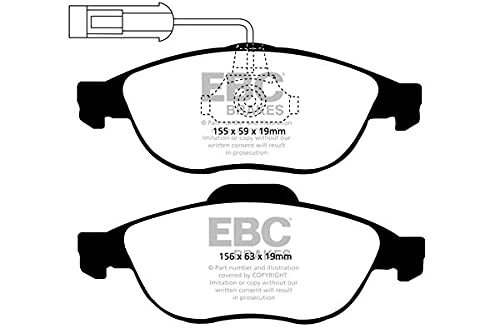 EBC Brakes DP41153R Yellow stuff Brake Pads