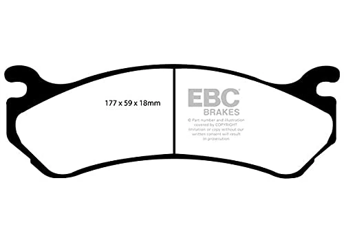 EBC Brakes DP41304R Yellow stuff Brake Pads