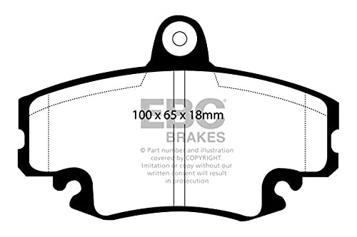 EBC Brakes DP4959R Yellow stuff Brake Pads