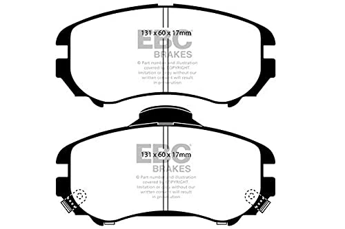 EBC Brakes DP41643R Yellow stuff Brake Pads - Image 1