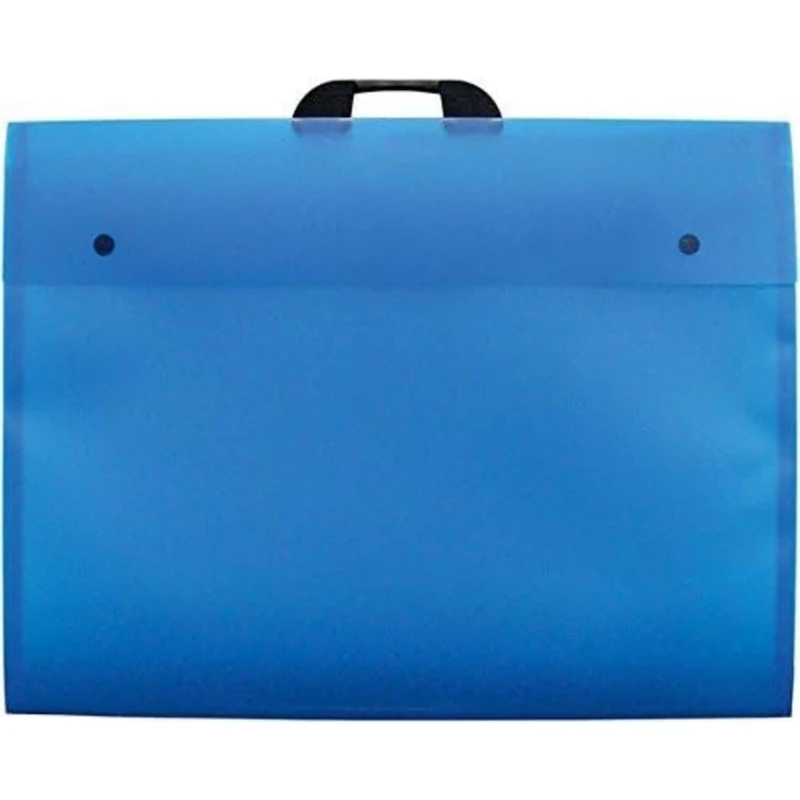 Westfolio Blue A2 Art Portfolio Folder - 100 Sheet Capacity