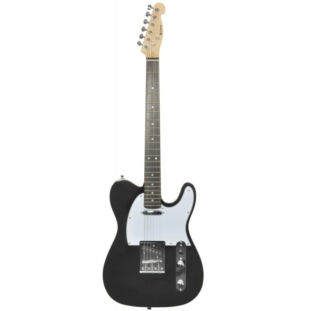 CAL62 | Electric Guitar – Black Gloss | Classic Design, Dynamic Tone from 2 Single Coil Pickups