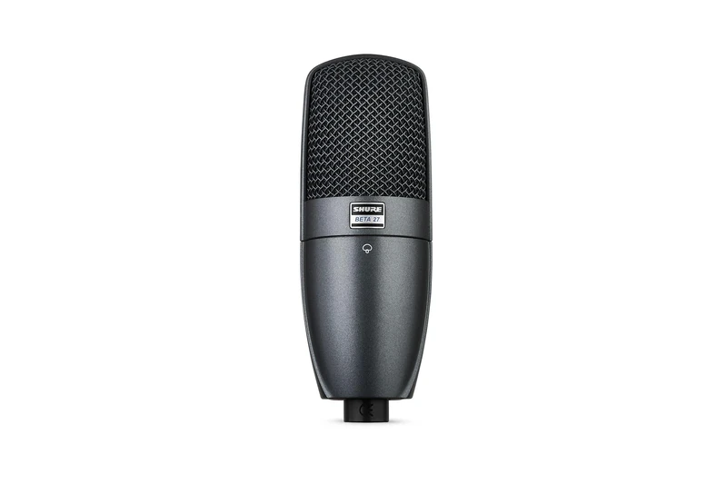 Shure BETA 27 Supercardioid Side-Address Condenser Microphone for Instrument and Vocal Applications