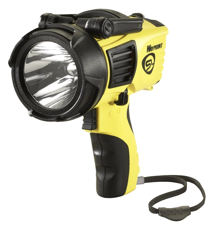 Waypoint with 12V DC Power Cord, Includes Mount - Box - Yellow