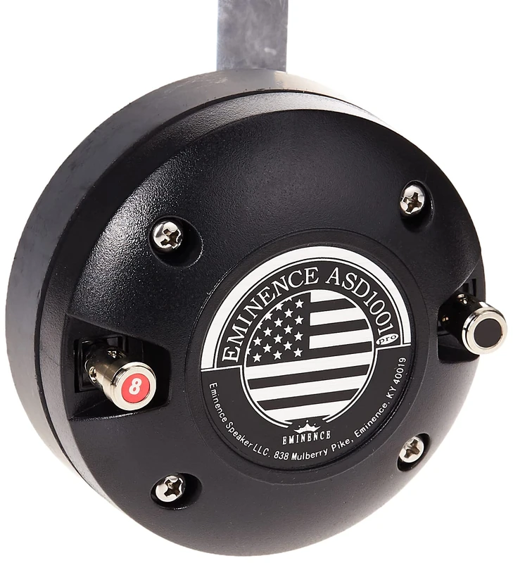 Eminence ASD:1001 High Frequency Driver, 50 Watts at 8 Ohms, Black - Image 1