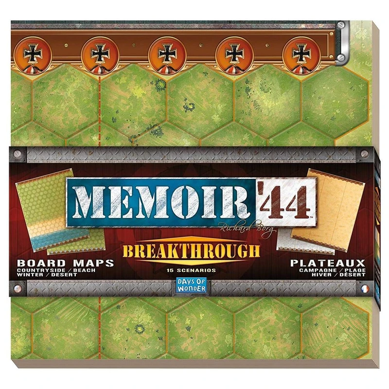Days of Wonder | Memoir '44: Breakthrough Kit | Board Game | Ages 8+ | 2 Players - Image 1
