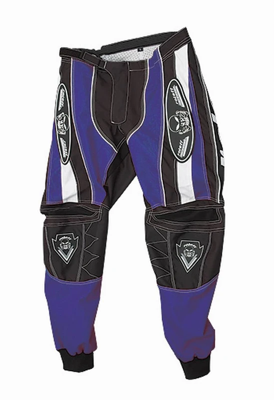 Roleff Racewear Motocross Trousers Black/Blue