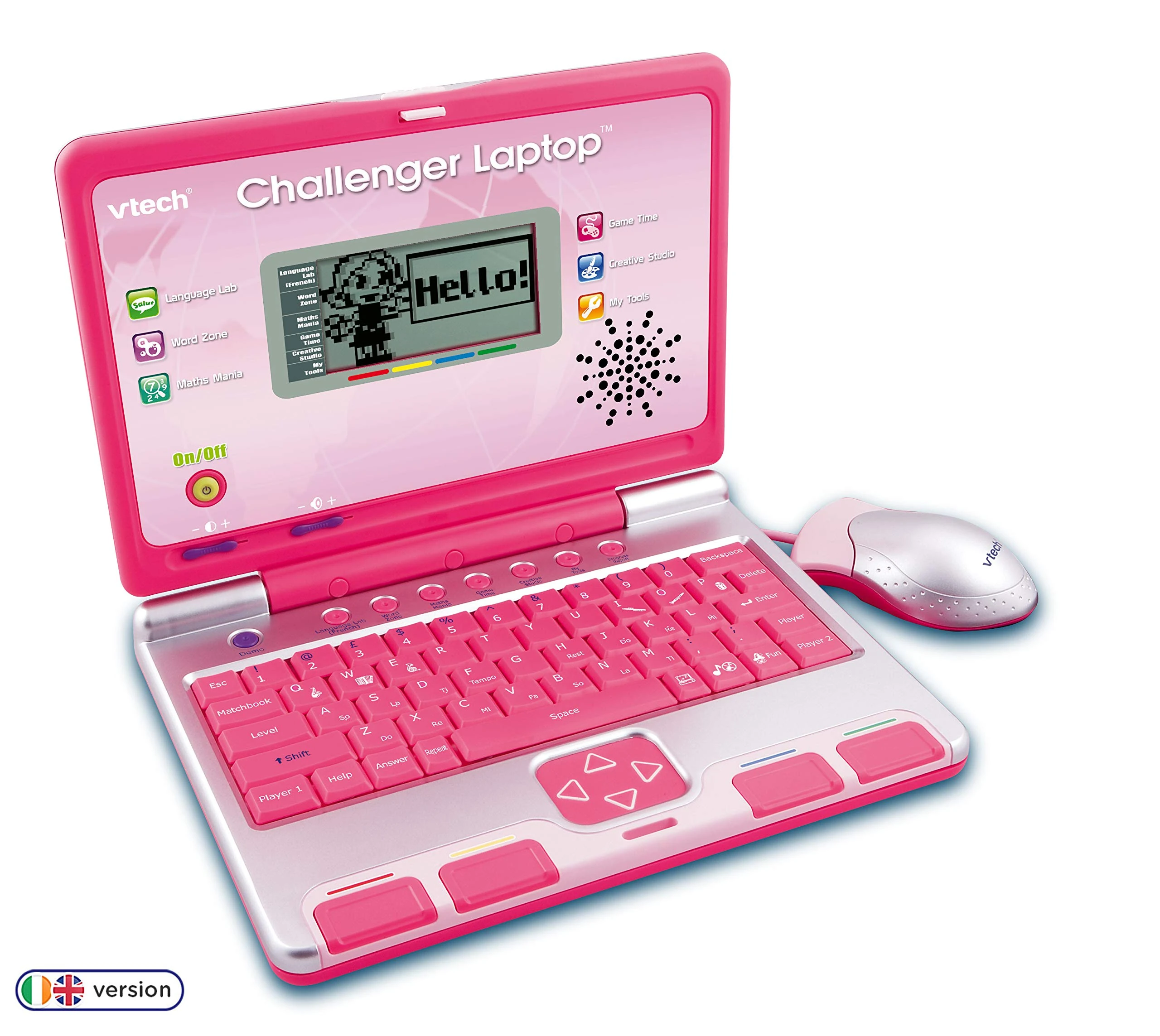 VTech Challenger laptop, Pink, Ages 4 Years +