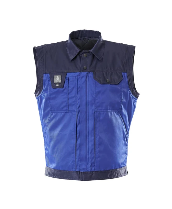 Mascot 00989-620-1101 Trento Image Detachable Quilted Vest Water Repellent Winter Gilet, Size XS, Royal/Navy