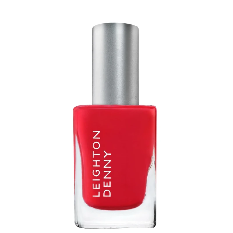 LEIGHTON DENNY I Love Juicy Nail Polish, High Performance Nail Colour, Bright Red Nail Varnish 12ml
