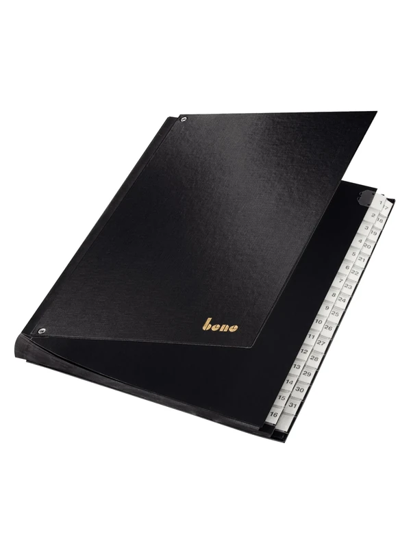 Bene Standard Desk Folder PP, Black, 75416SW