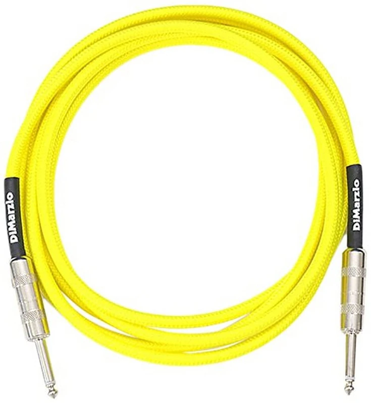 DIMARZIO ep1710ssy Instrument Cable Jack for Neon Green