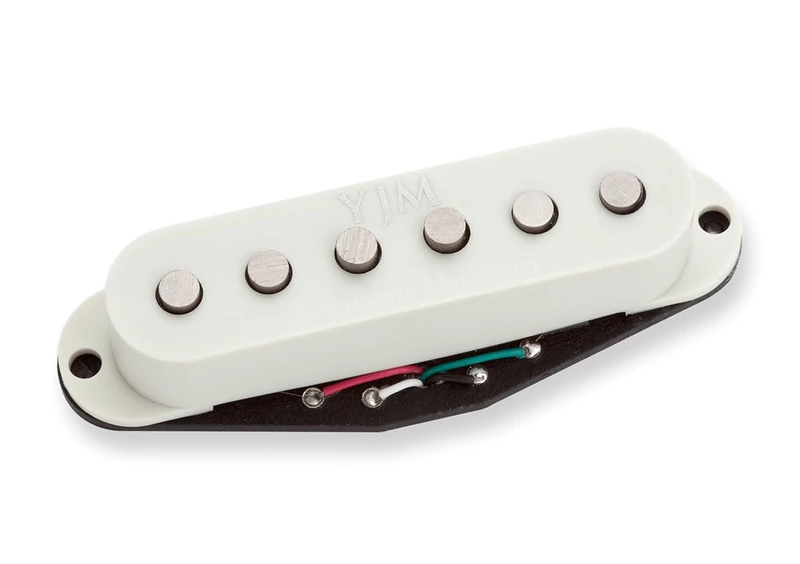 Seymour Duncan Sstk Neck Strat with YJM Fury S10 N Signature White
