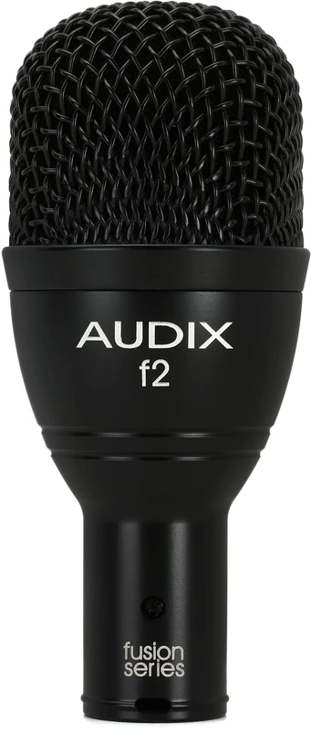 AUDIX AX F2 Dynamic Instrument Microphone – Hypercardioid Mic for Toms, Congas, Brass & Woodwinds – Live Sound & Studio Recording