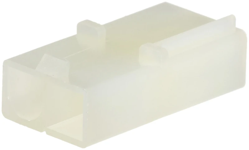 Jamara 500-Pieces Tam-Plug Connector Housing for Plug, White