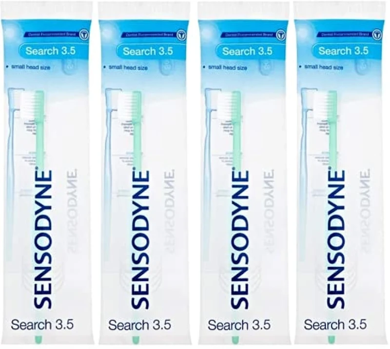 4 x Sensodyne Search Small Head Size Medium Texture