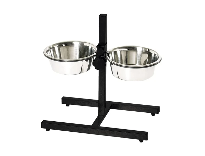 Nobby Dog-foodbar with 2 Bowls, 2.80 Litre, 24 cm - Image 1