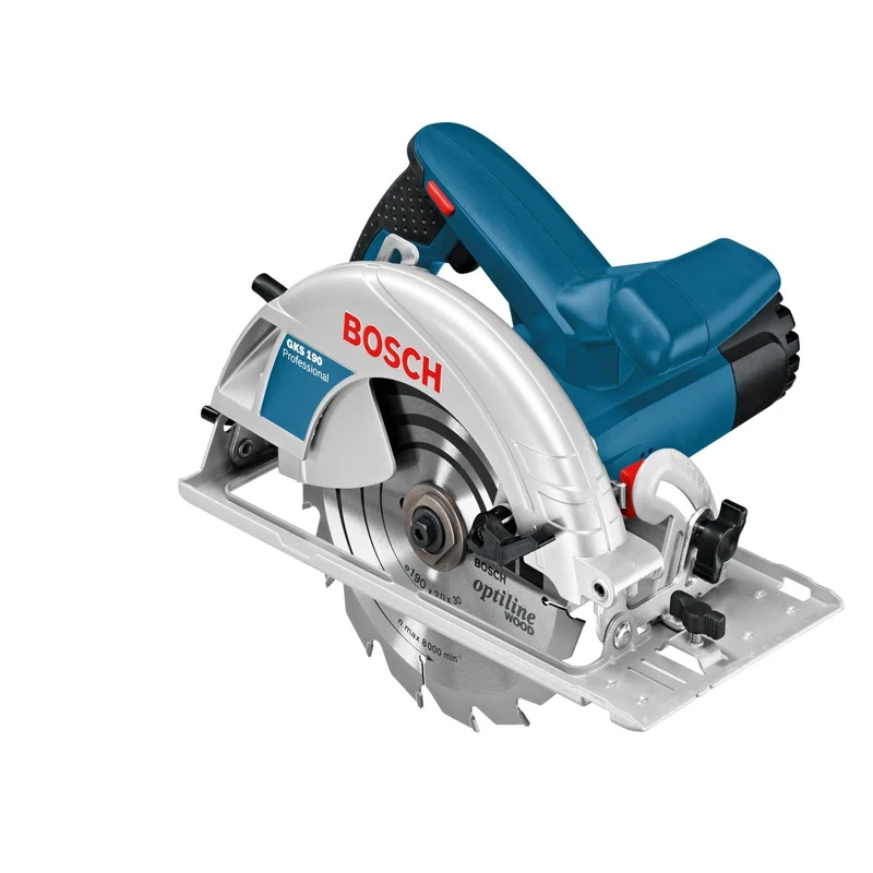 Bosch Professional Hand-Held Circular Saw GKS 190 (110 V, incl. circular saw blade, Parallel guide,Hex key WAF 5 )