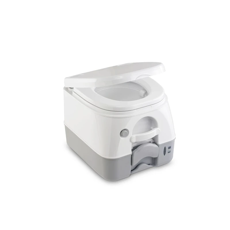 Dometic Portable 972 with 360° Druckspülung Portable Toilet-White/Grey