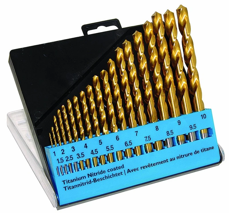 C.K T3291 Titanium Nitride Coated Drill Bits Set
