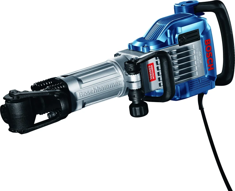 Bosch Professional Breaker GSH 16-28 (240 V, incl. Machine Cloth, 1 x Pointed Chisel, Grease Tube, Carrying case)