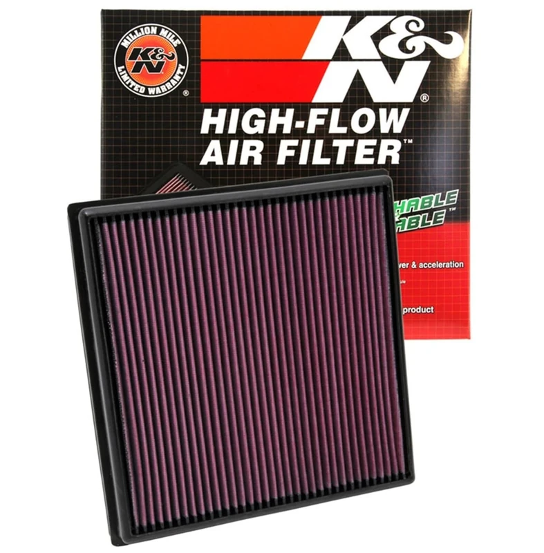 K&N 33-2966 Replacement Air Filter,Heather Red